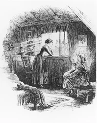 Het verhaal van de prinses, illustratie voor 